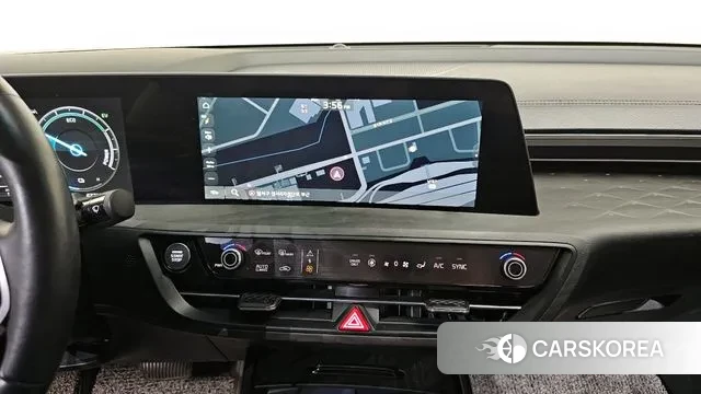 Kia K8 Hybrid 2022 Черный из Кореи, фото 5