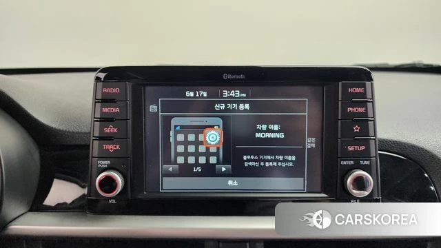 Kia All New Morning (JA) 2019 Черный из Кореи, фото 5