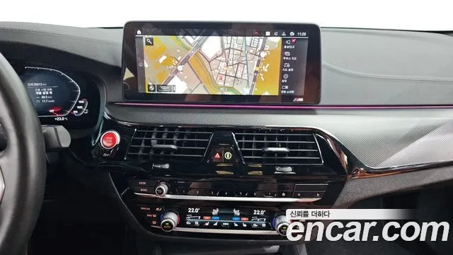 BMW M5 (F90) 2021 Черный из Кореи, фото 5