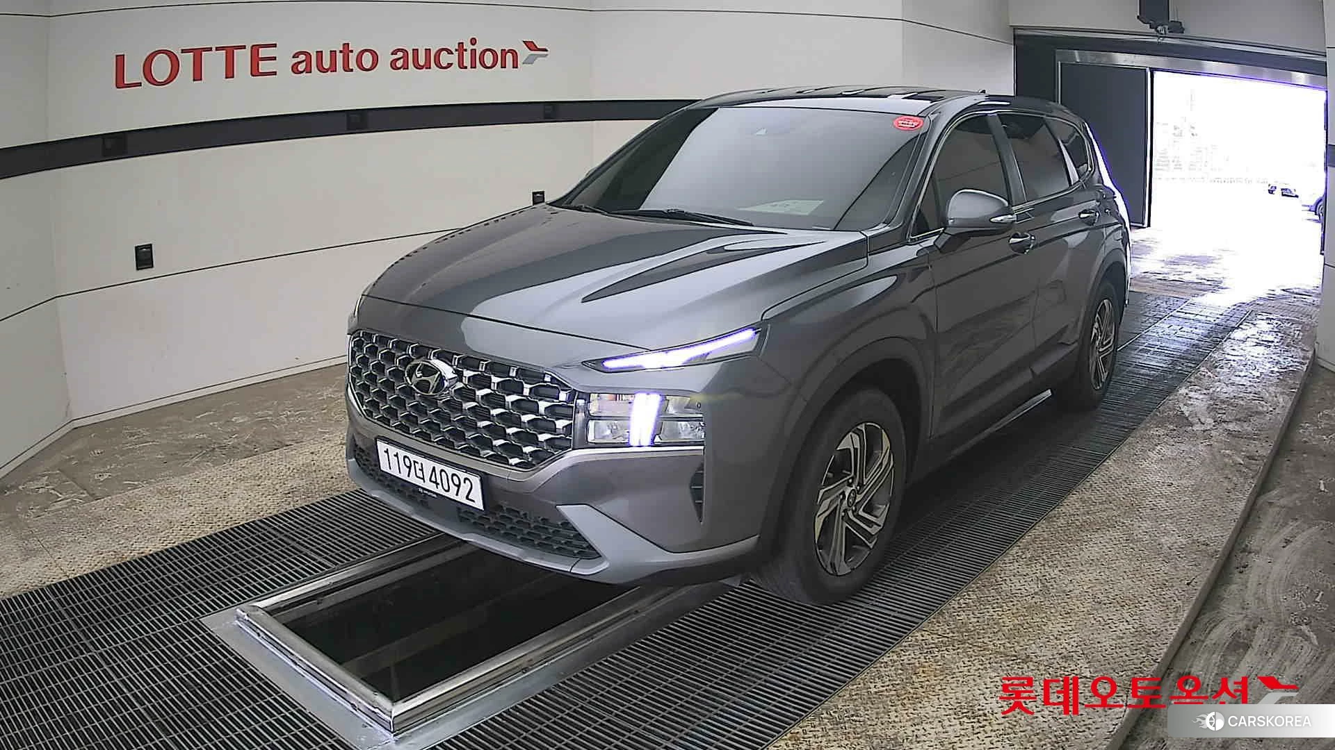 Hyundai Santa Fe 2023 Magnetic Grey Metallic из Кореи, фото 5