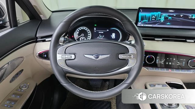 Genesis GV70 2022 Темно-зеленый из Кореи, фото 5