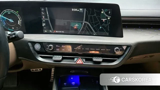 Kia K8 Hybrid 2022 Серый из Кореи, фото 5