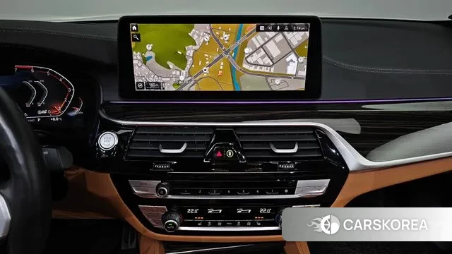 BMW 5 Series (G30) 2022 Черный из Кореи, фото 5