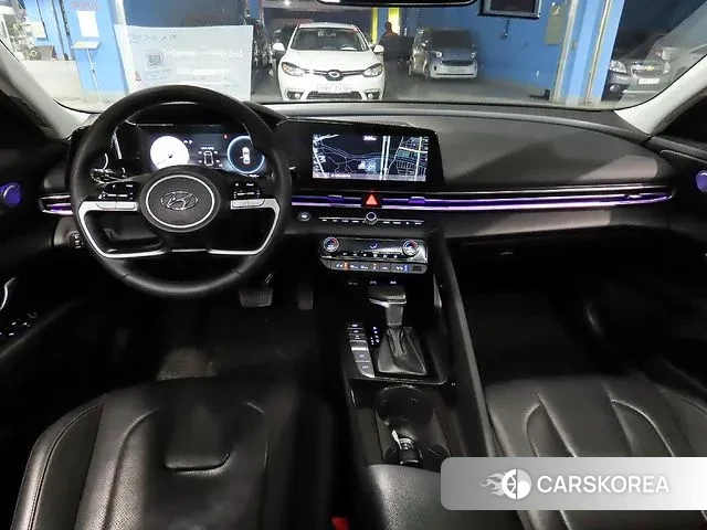 Hyundai Avante (CN7) 2020 Черный из Кореи, фото 5