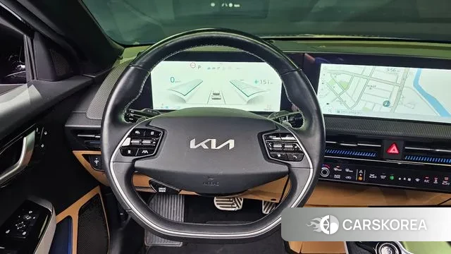 Kia EV6 2022 Синий из Кореи, фото 5