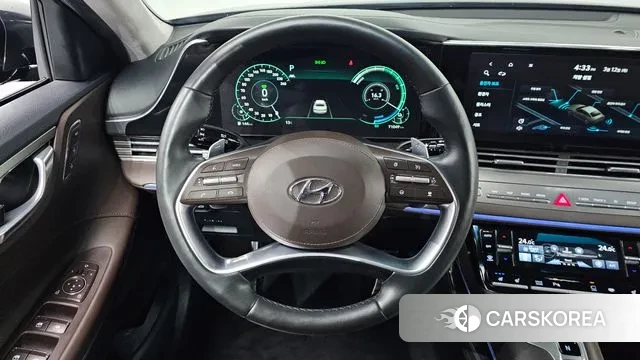 Hyundai The New Grandeur IG Hybrid 2020 Серый из Кореи, фото 5