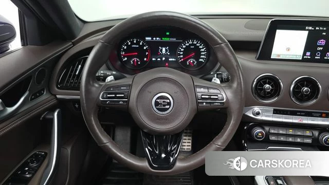 Kia Stinger 2018 Синий из Кореи, фото 5