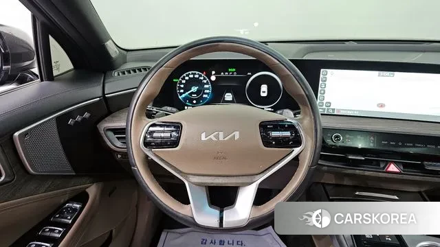 Kia K8 Hybrid 2021 Серый из Кореи, фото 5
