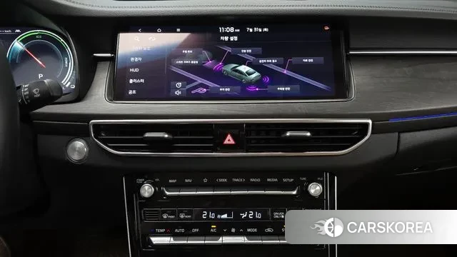 Kia K7 Premier Hybrid 2021 Черный из Кореи, фото 5