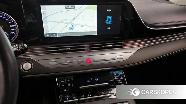 Hyundai The New Grandeur IG Hybrid 2021 Белый из Кореи, фото 5