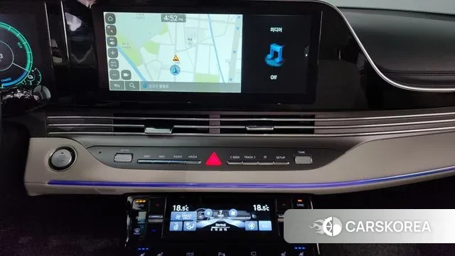 Hyundai The New Grandeur IG Hybrid 2022 Синий из Кореи, фото 5