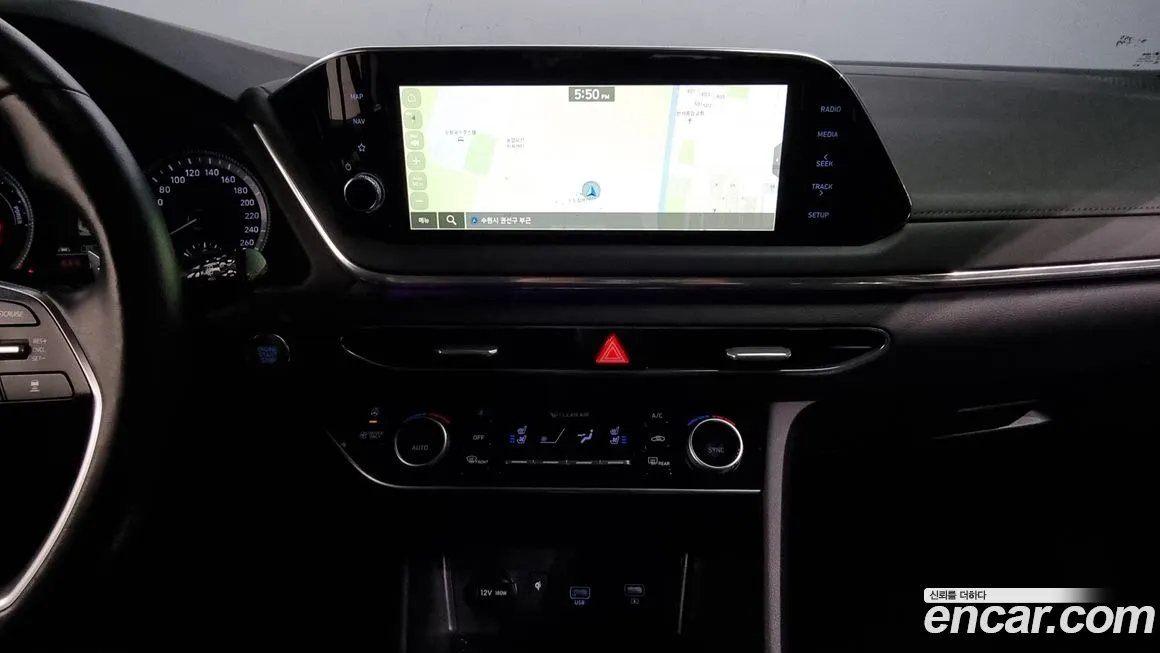 Hyundai Sonata Hybrid (DN8) 2021 Черный из Кореи, фото 5