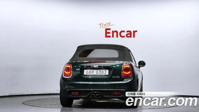 Mini Cooper S Convertible 2018 Светло-зеленый из Кореи, фото 5