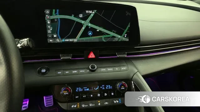 Hyundai Avante (CN7) 2021 Синий из Кореи, фото 5