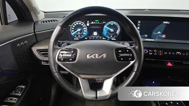 Kia K8 Hybrid 2021 Серый из Кореи, фото 5