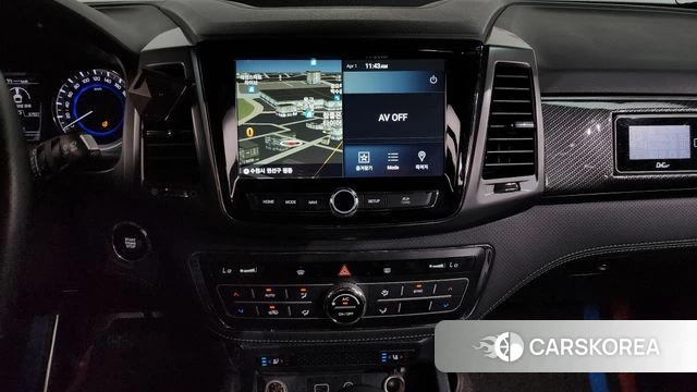 Ssangyong The New Rexton Sports Cannes 2021 Темно-зеленый из Кореи, фото 5