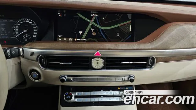 Genesis G90 2021 Черный из Кореи, фото 5