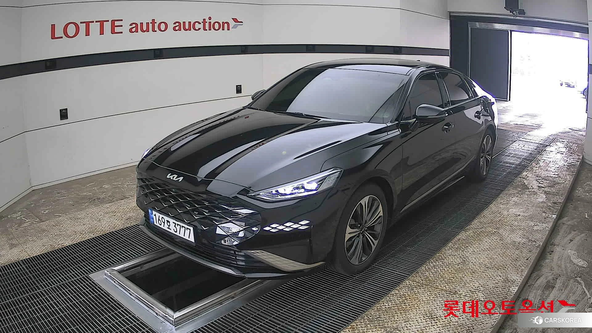 Kia K8 Hybrid 2022 Черный из Кореи, фото 5