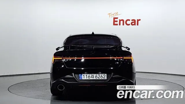 Hyundai Avante (CN7) 2022 Черный из Кореи, фото 5