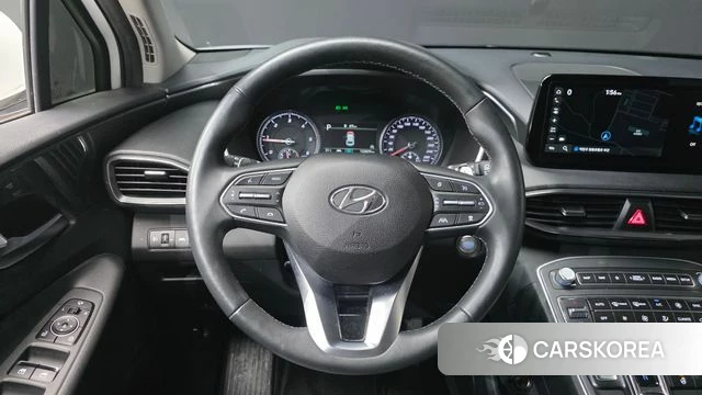 Hyundai The New Santa Fe 2022 Белый из Кореи, фото 5