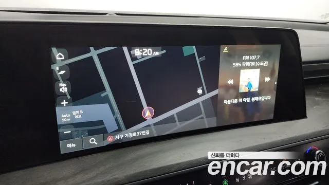 Kia K8 2021 Черный из Кореи, фото 5