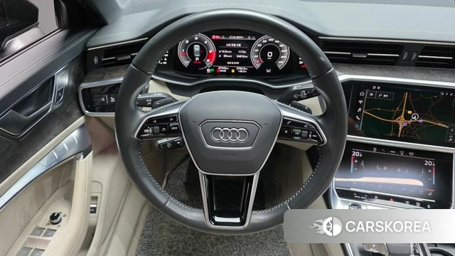 Audi A6 (C8) 2021 Черный из Кореи, фото 5