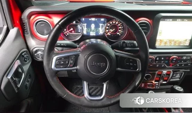 Jeep Wrangler (JL) 2020 Красный из Кореи, фото 5