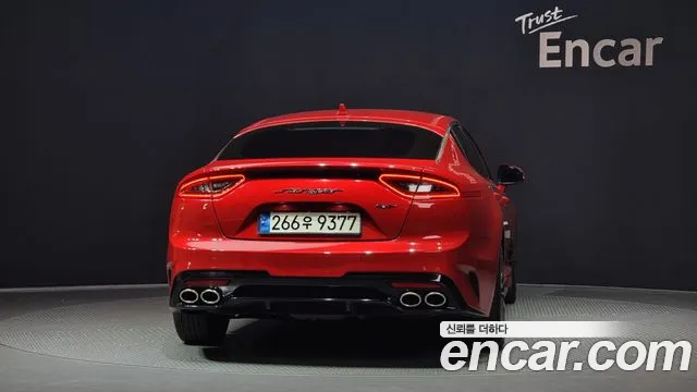 Kia Stinger 2018 Красный из Кореи, фото 5