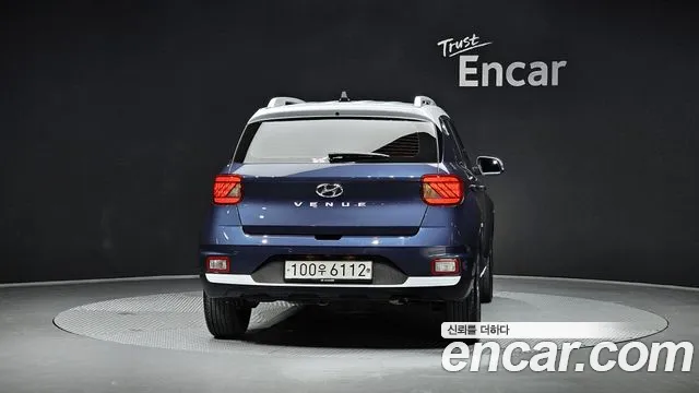 Hyundai Venue 2019 Синий из Кореи, фото 5