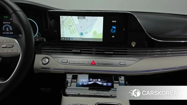 Hyundai The New Grandeur IG Hybrid 2022 Белый из Кореи, фото 5