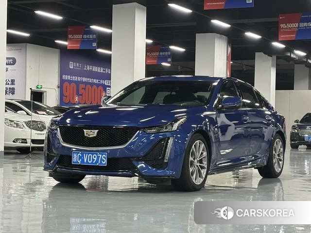 Cadillac CT5 2021 Синий из Китая, фото 5