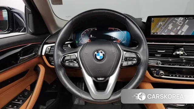 BMW 5 Series (G30) 2019 Синий из Кореи, фото 5