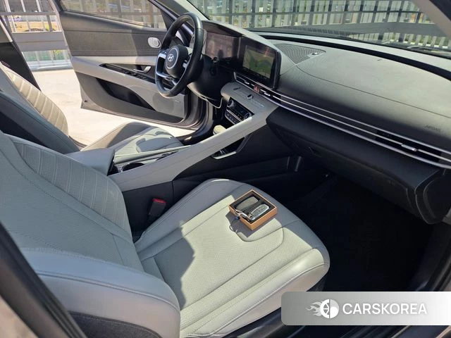 Hyundai Avante (CN7) 2020 Серебристо-серый из Кореи, фото 5