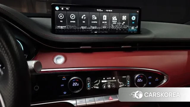 Genesis GV70 2021 Красный из Кореи, фото 5