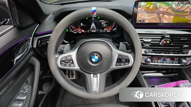BMW 5 Series (G30) 2022 Черный из Кореи, фото 5