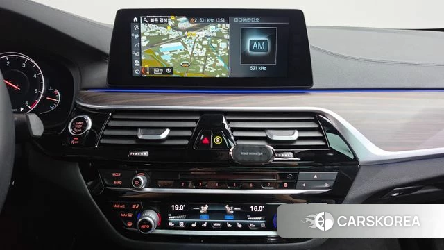 BMW 5 Series (G30) 2018 Черный из Кореи, фото 5