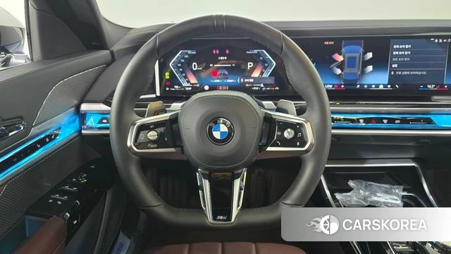 BMW 7 Series (G70) 2024 Черный из Кореи, фото 5