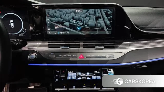 Hyundai The New Grandeur IG Hybrid 2020 Белый из Кореи, фото 5