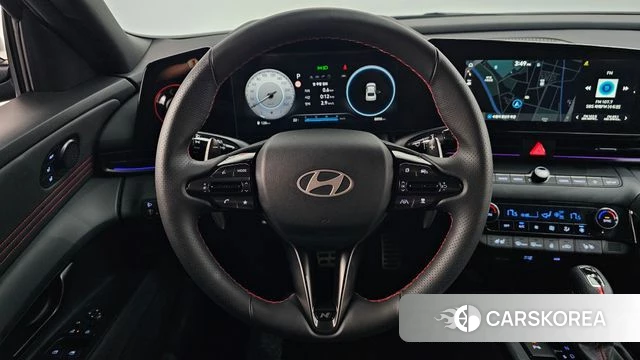 Hyundai The New Avante (CN7) 2025 Черный из Кореи, фото 5