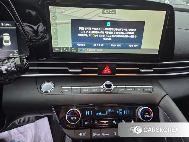 Hyundai Avante (CN7) 2023 Черный из Кореи, фото 5