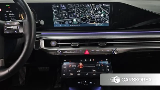 Hyundai Grandeur Hybrid (GN7) 2023 Черный из Кореи, фото 5