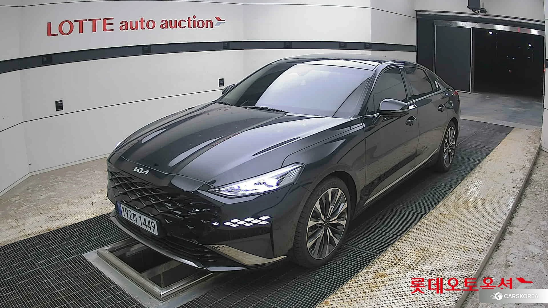Kia K8 2023 Aurora Black Pearl из Кореи, фото 5