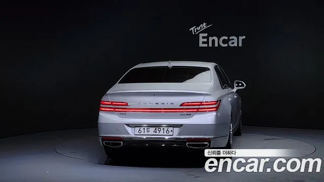 Genesis G90 2019 Серебристо-серый из Кореи, фото 5