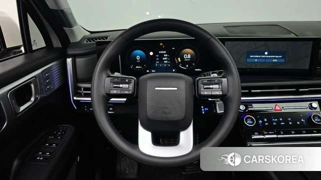 Hyundai Santa Fe (MX5) 2024 Светло-серебряный цвет из Кореи, фото 5