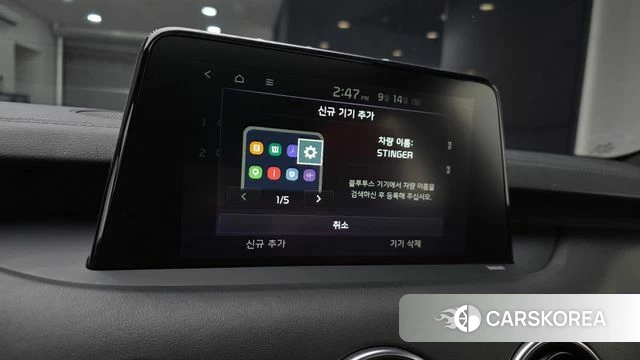 Kia Stinger 2019 Синий из Кореи, фото 5