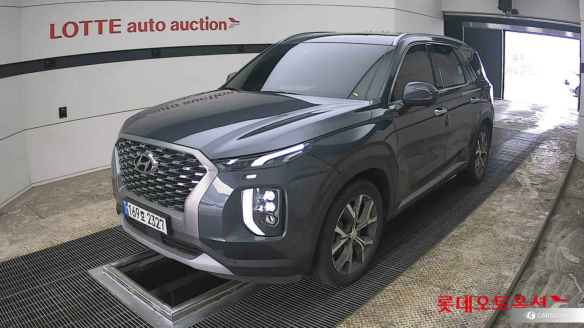 Hyundai Palisade 2022 Graphite Grey Metallic из Кореи, фото 5