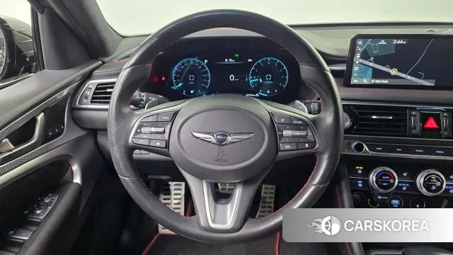 Genesis The New G70 2022 Черный из Кореи, фото 5