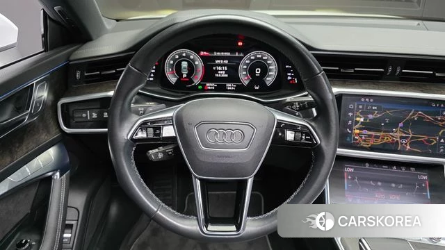 Audi A7 (4K) 2021 Белый из Кореи, фото 5