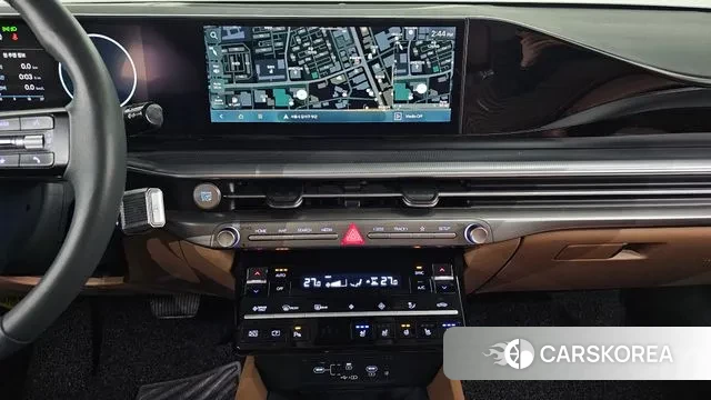 Hyundai Grandeur Hybrid (GN7) 2023 Черный из Кореи, фото 5