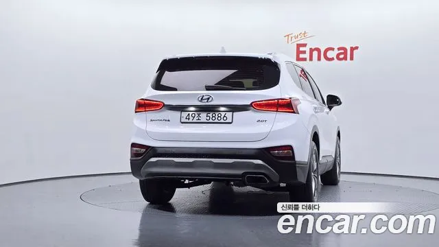 Hyundai Santa Fe TM 2019 Белый из Кореи, фото 5